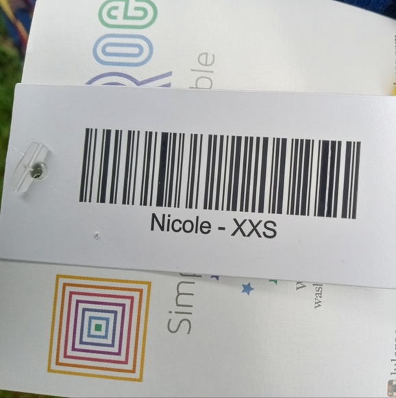 NWT LuLaRoe Dress Nicole size XXS - Picture 5 of 6